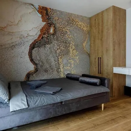 Apartment Golden - Cozy Studio- Odra River&ksiecia Witolda Breslau