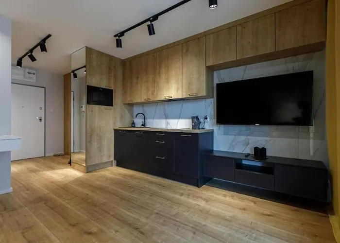 Appartement Golden - Cozy Studio- Odra River&ksiecia Witolda Wrocław