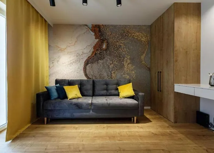 Golden - Cozy Studio- Odra River&ksiecia Witolda Wrocław